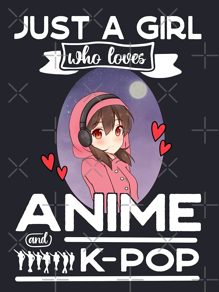 Just A Girl Who Loves Anime | Lindo Anime Y Clarinete PopSockets Intercambiables PopGrip