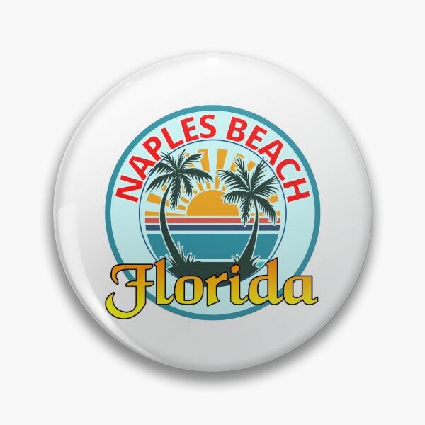 Item preview, Naples Beach Florida Beach Sticker designed and sold by RGRamsey.