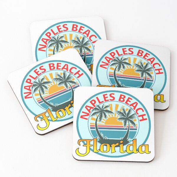 Item preview, Naples Beach Florida Beach Sticker designed and sold by RGRamsey.