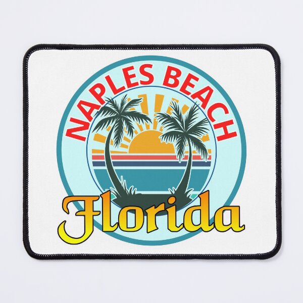 Item preview, Naples Beach Florida Beach Sticker designed and sold by RGRamsey.