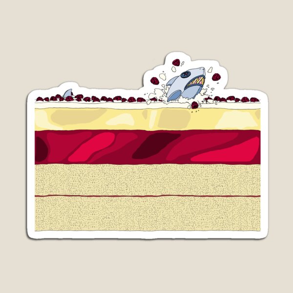Trifle Shark in #7da1a3 Magnet