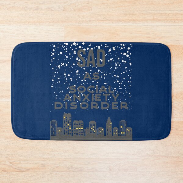 Item preview, Sad as social anxiety disorder designed and sold by arkantus.