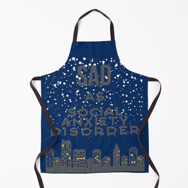Item preview, Sad as social anxiety disorder designed and sold by arkantus.