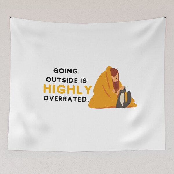 Item preview, Going Outside Is Highly Overrated designed and sold by designsbyreaia.