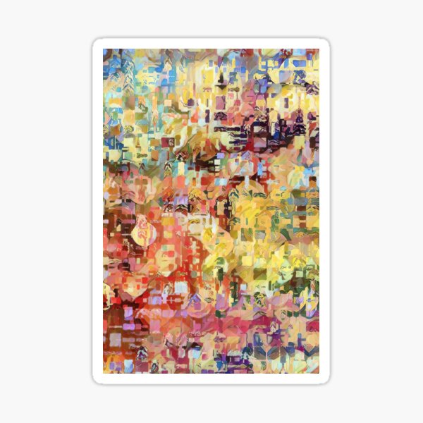 Item preview, Impressionist Abstract Colorful Thinking Colorful Dream Language designed and sold by iASunshine.