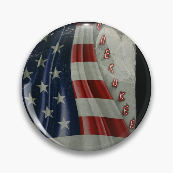 Item preview, Cherokee American Flag & Arrows designed and sold by kinkatstyle.