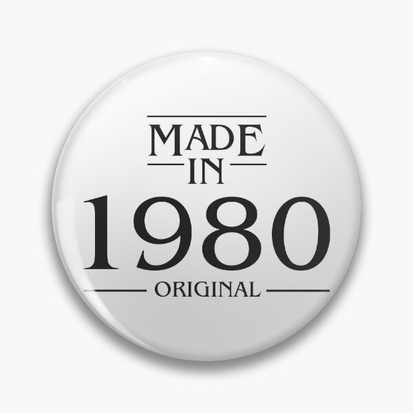 Artikelvorschau, Hergestellt 1980 - Geboren 1980 - Vintage 1980er entworfen und verkauft von TeeRock.