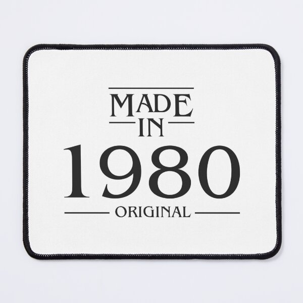 Item preview, Made in 1980 - Born in 1980 - Vintage 1980s designed and sold by TeeRock.