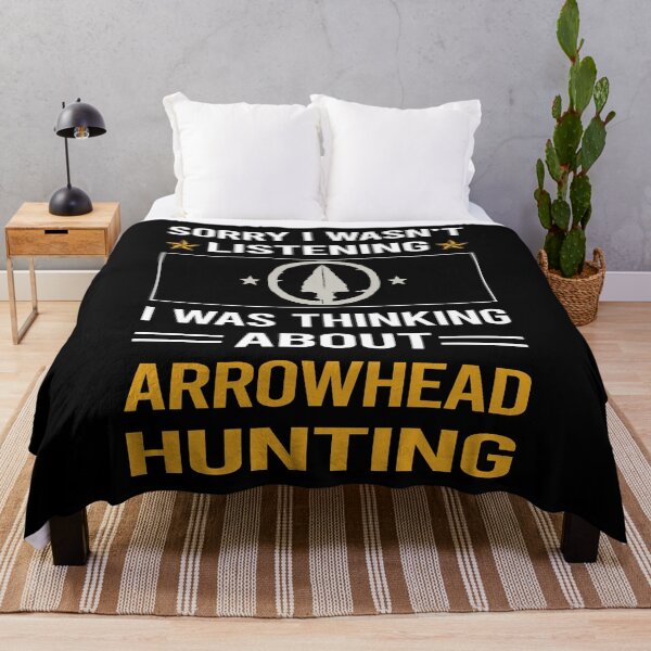 Item preview, Funny Listening Arrowhead Hunting Arrowheads designed and sold by fatherbarliman.