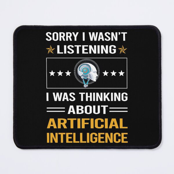 Item preview, Funny Listening Artificial Intelligence AI designed and sold by fatherbarliman.