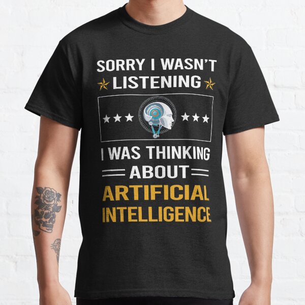 Item preview, Funny Listening Artificial Intelligence AI designed and sold by fatherbarliman.