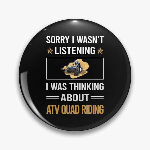 Item preview, Funny Listening ATV Quad Riding designed and sold by fatherbarliman.