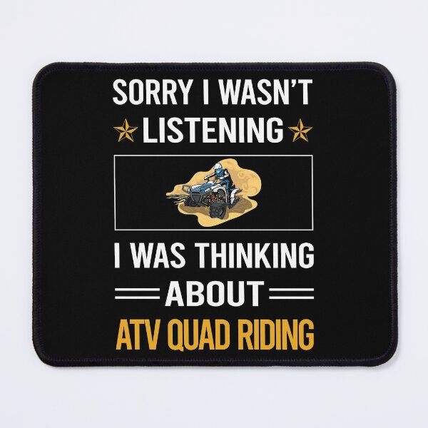 Item preview, Funny Listening ATV Quad Riding designed and sold by fatherbarliman.