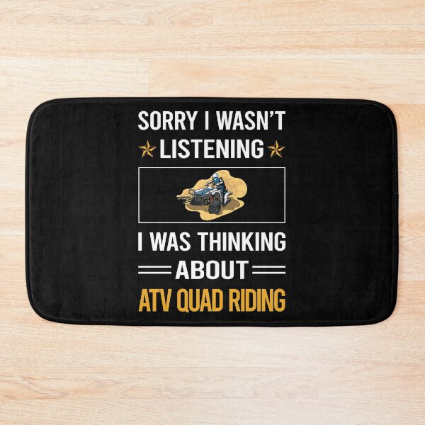 Item preview, Funny Listening ATV Quad Riding designed and sold by fatherbarliman.