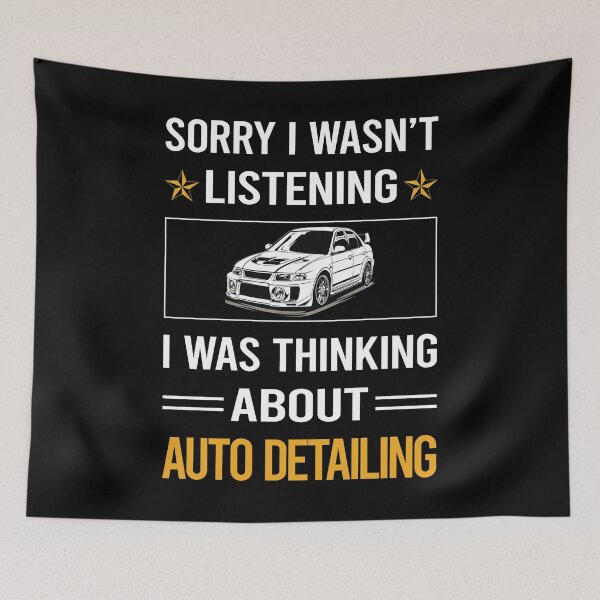 Item preview, Funny Listening Auto Detailing Detail Detailer designed and sold by fatherbarliman.