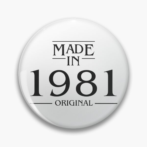 Item preview, Made in 1981 - Born in 1981 - Vintage 1980s designed and sold by TeeRock.