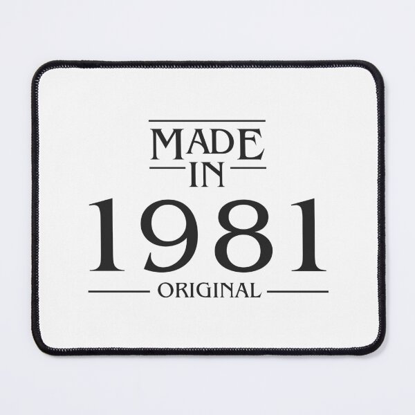 Item preview, Made in 1981 - Born in 1981 - Vintage 1980s designed and sold by TeeRock.