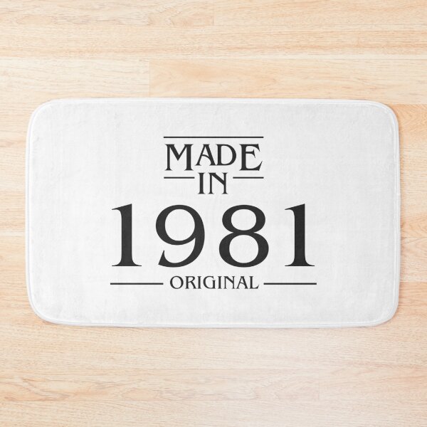 Item preview, Made in 1981 - Born in 1981 - Vintage 1980s designed and sold by TeeRock.