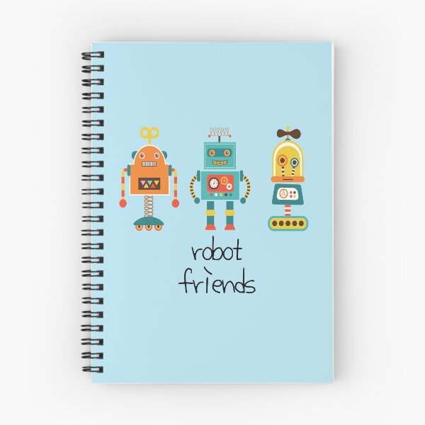 Item preview, robot friends designed and sold by daddy-Lee.