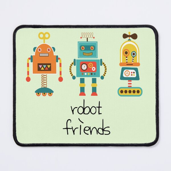 Item preview, robot friends designed and sold by daddy-Lee.