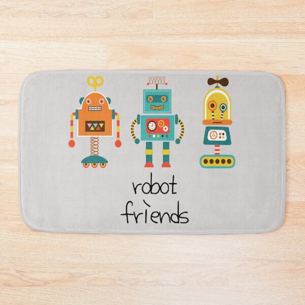 Item preview, robot friends designed and sold by daddy-Lee.