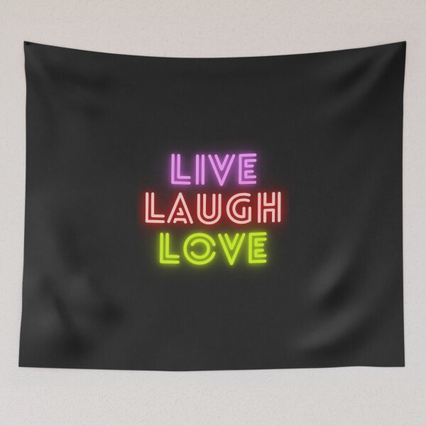 Item preview, Live Laugh Love Neon Light designed and sold by cjrellama.