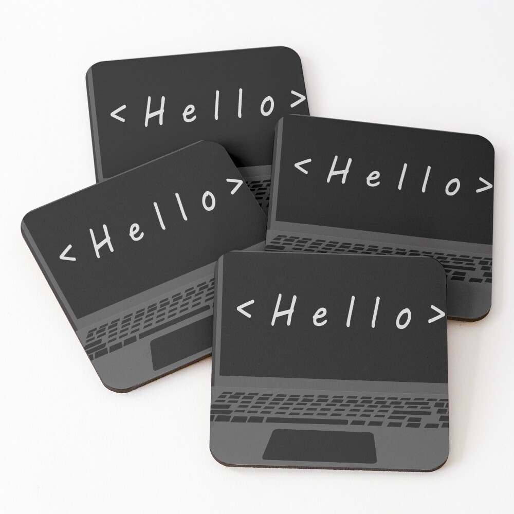 Item preview, Coasters (Set of 4) designed and sold by vectorbyarymann.