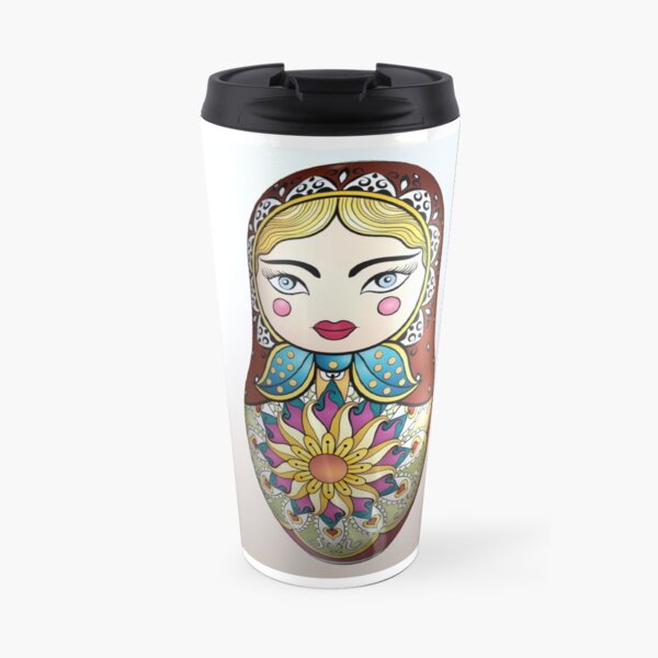 Russian Doll 1 Travel Mug