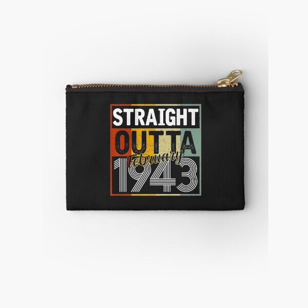Item preview, Straight Outta February 1943 Men Women Vintage 79th Birthday designed and sold by Siosaia88.