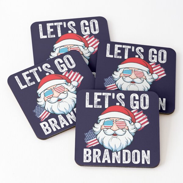 Item preview, Let's Go Brandon Santa Claus Face Vintage designed and sold by Linnerii.