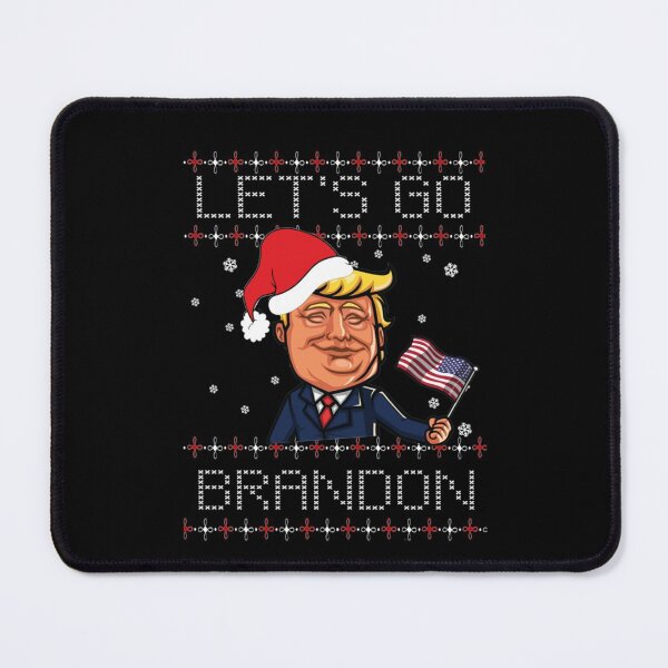 Item preview, LET'S GO BRANDON CHRISTMAS TRUMP designed and sold by Linnerii.