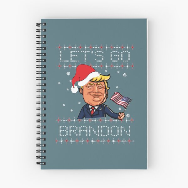 Item preview, LET'S GO BRANDON CHRISTMAS TRUMP     designed and sold by Linnerii.