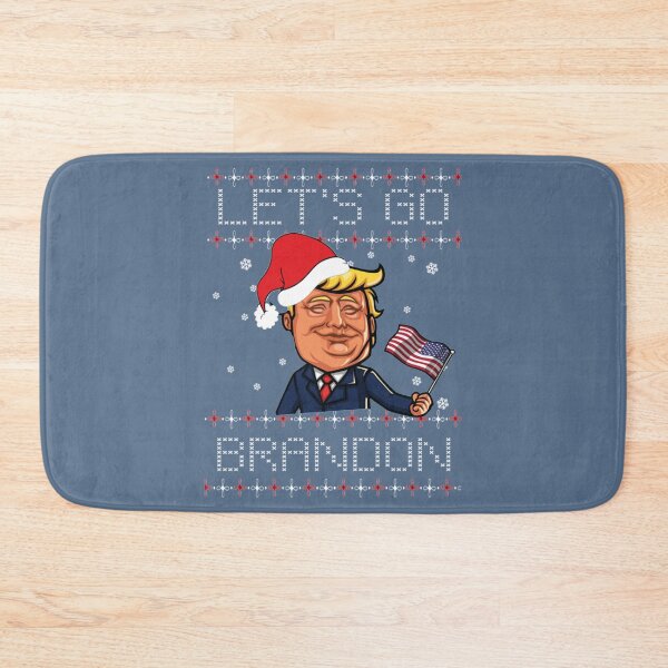 Item preview, LET'S GO BRANDON CHRISTMAS TRUMP     designed and sold by Linnerii.