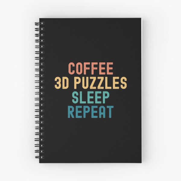 Item preview, Coffee 3d Puzzles Sleep Repeat - Funny 3d Puzzles & Coffee Gift designed and sold by kindxinn.