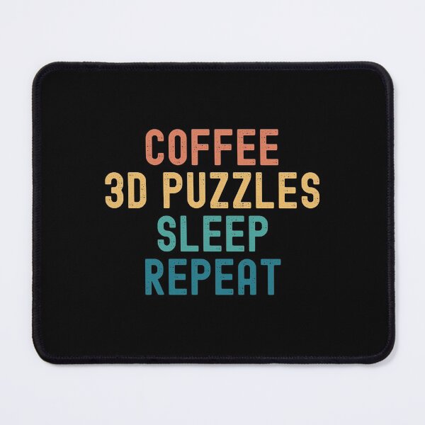 Item preview, Coffee 3d Puzzles Sleep Repeat - Funny 3d Puzzles & Coffee Gift designed and sold by kindxinn.