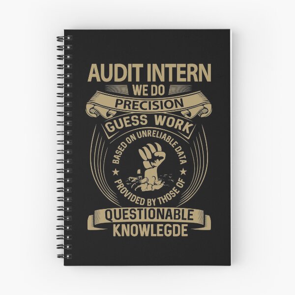 Aperçu de l'œuvre T-shirt de stagiaire d'audit - T-shirt d'article cadeau We Do Precision Job créée et vendue par smueller39.