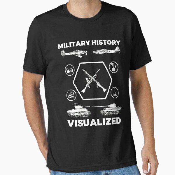 Military History Visualized - Planes, Tanks & Icons Essential T-Shirt