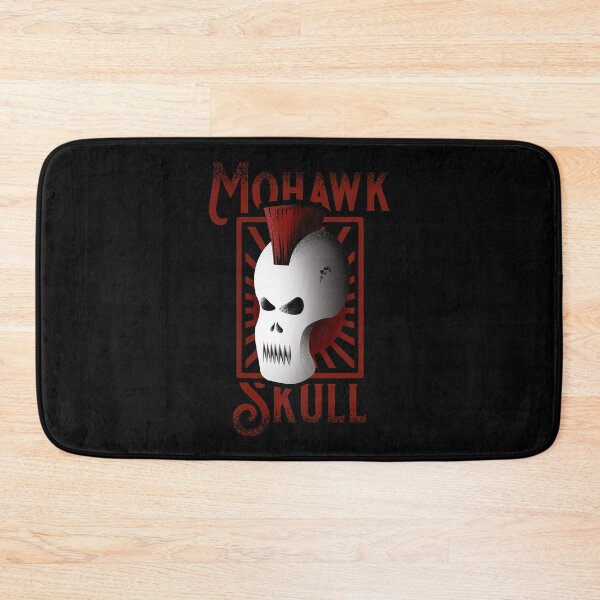 Item preview, Red Mohawk | Skull Mask | Metal Skull designed and sold by DKdesigns27.