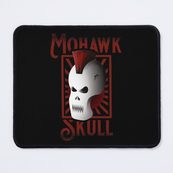 Item preview, Red Mohawk | Skull Mask | Metal Skull designed and sold by DKdesigns27.