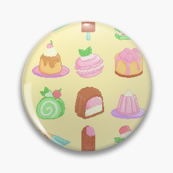 Aperçu de l'œuvre Dessert pixélisé créée et vendue par RoamingSonaa.