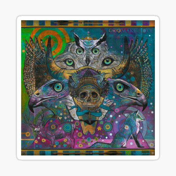 Item preview, Totem in Blue designed and sold by RayStephenson.