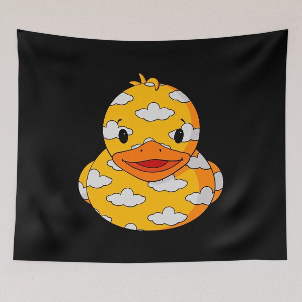 Item preview, Cloud Pattern Rubber Duck designed and sold by Alisha Ober Designs.