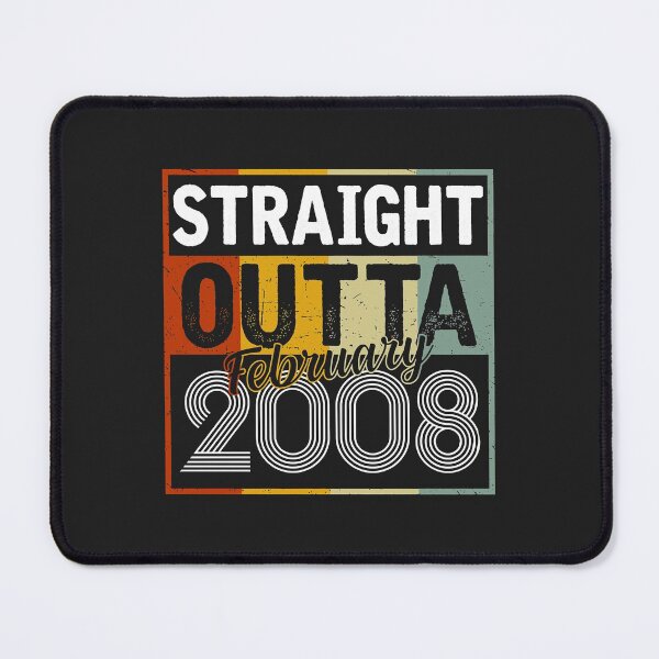 Item preview, Straight Outta February 2008 Boy Girl Vintage 14th Birthday designed and sold by Siosaia88.