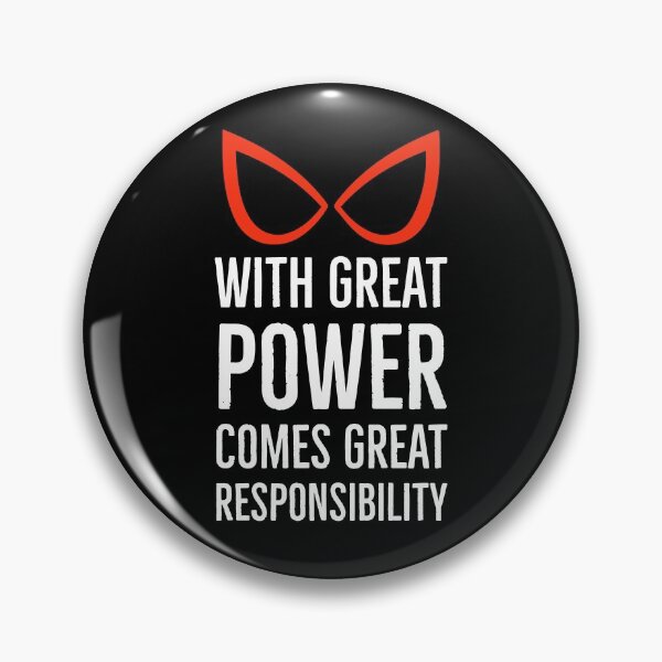 Item preview, With Great Power comes Great Responsibility designed and sold by Tarun Bisht.