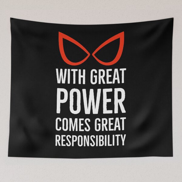Item preview, With Great Power comes Great Responsibility designed and sold by Tarun Bisht.