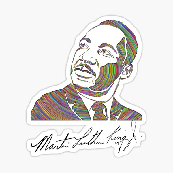 Item preview, Martin Luther King, Jr. designed and sold by redbugdesigns.