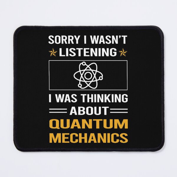 Item preview, Funny Listening Quantum Mechanics designed and sold by jiggleterrified.