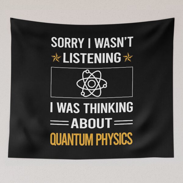 Item preview, Funny Listening Quantum Physics designed and sold by jiggleterrified.