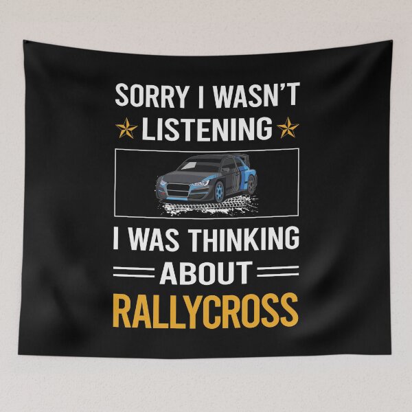Item preview, Funny Listening Rallycross designed and sold by jiggleterrified.