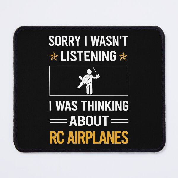 Item preview, Funny Listening RC Airplane Airplanes Plane Planes designed and sold by jiggleterrified.